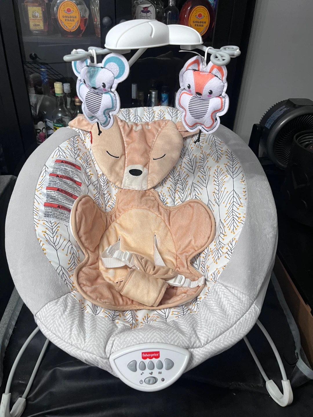 Fisher-Price Fawn Meadows Deluxe Bouncer