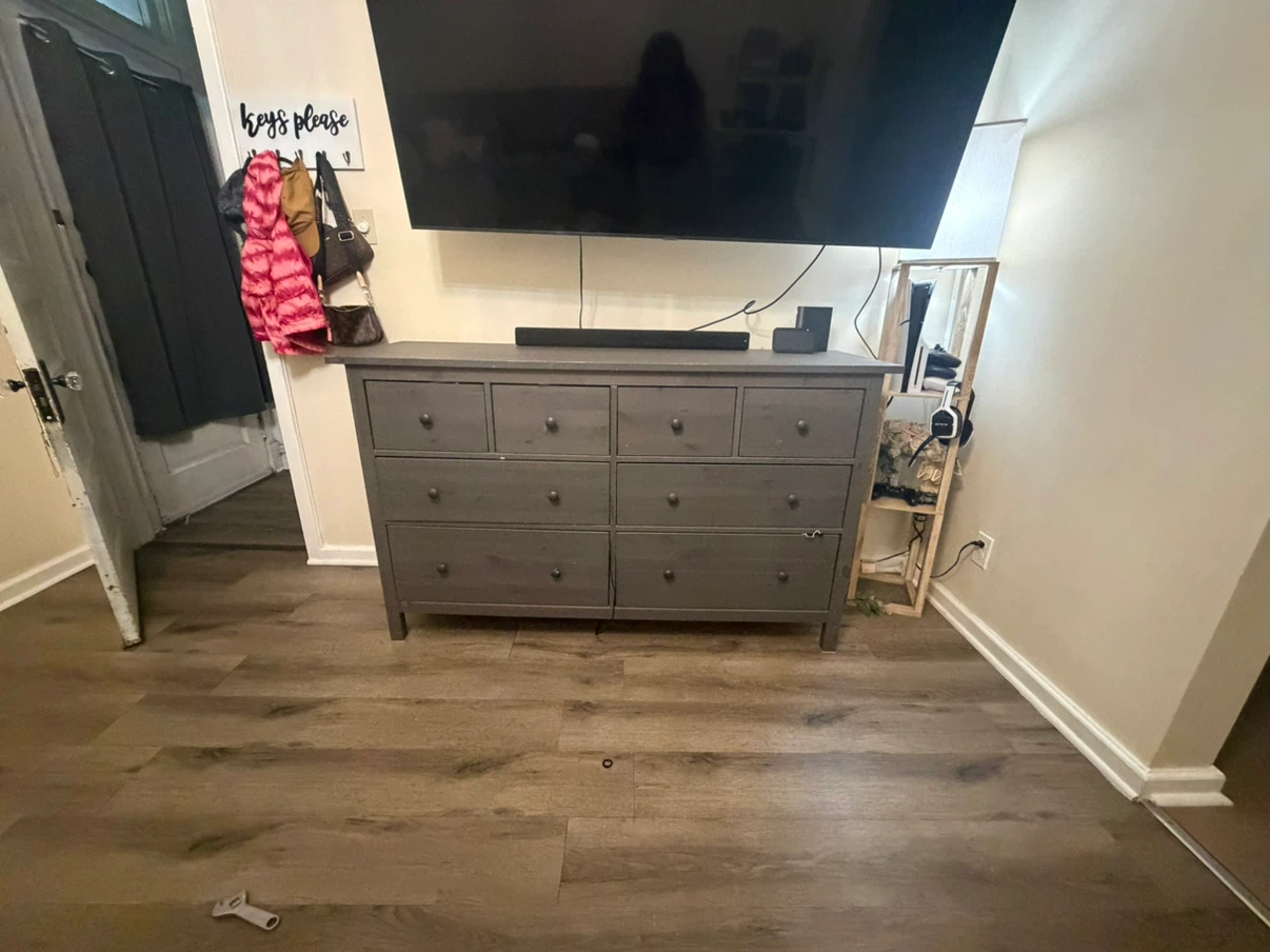 IKEA HEMNES 8-drawer dresser, black-brown - photo 2