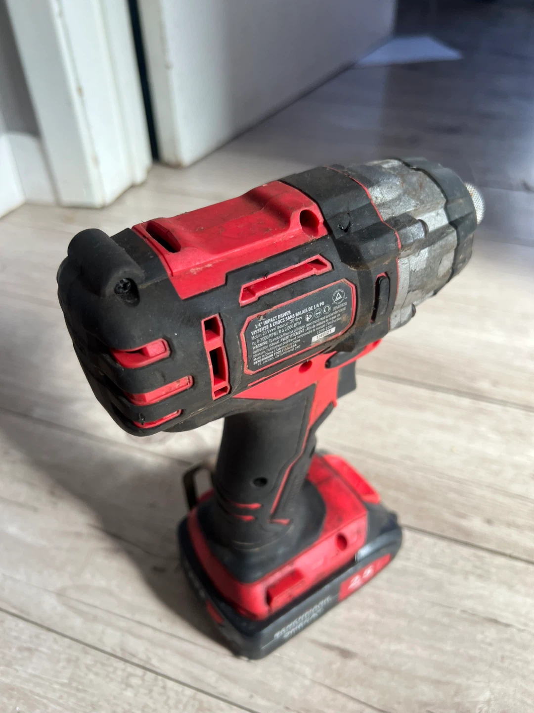 Benchmark 20V 1/4" Cordless Impact Driver