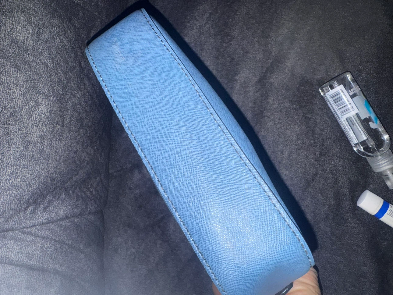 Light Blue Guess Los Angeles Crossbody Bag - photo 4