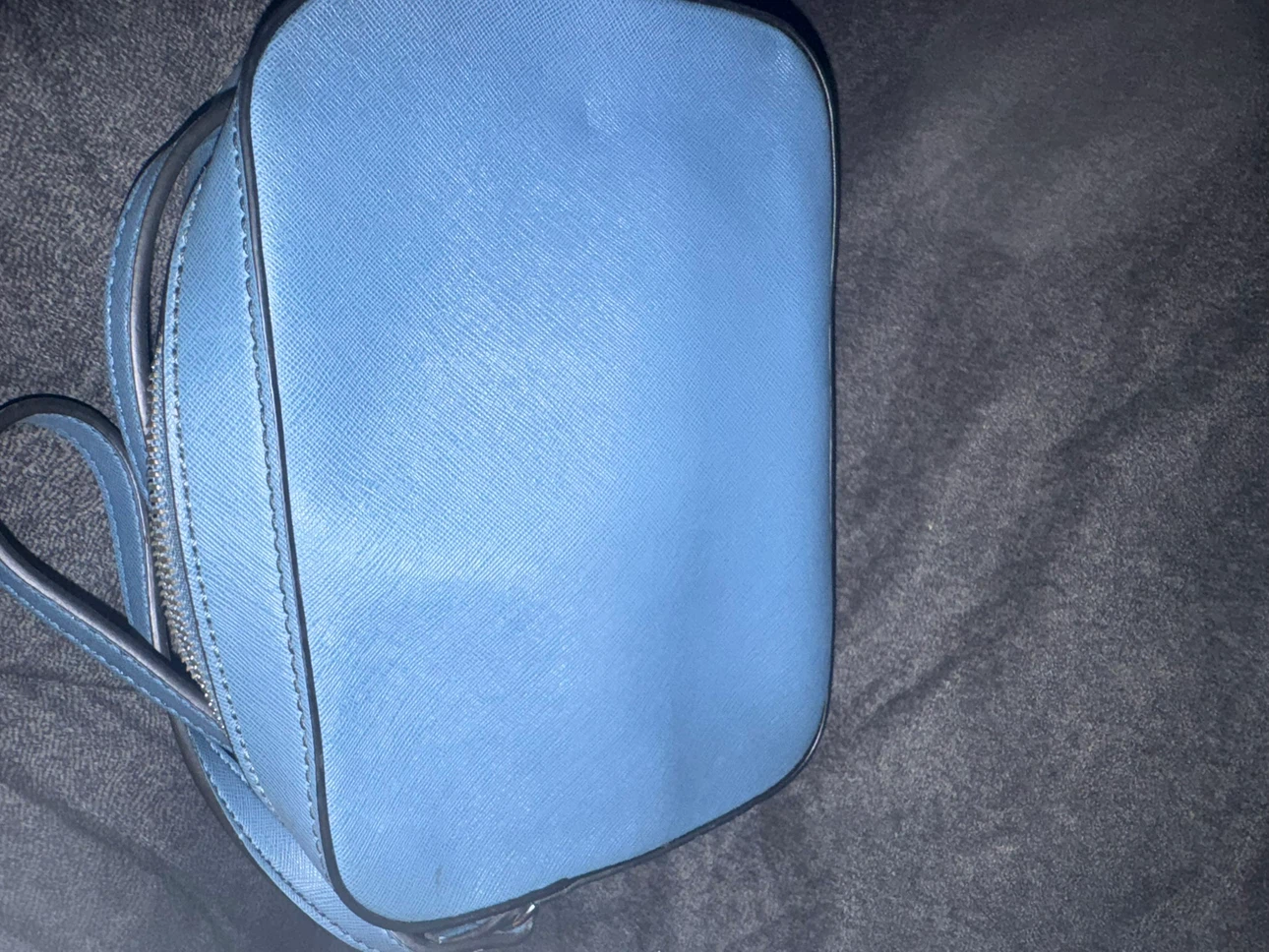 Light Blue Guess Los Angeles Crossbody Bag - photo 5