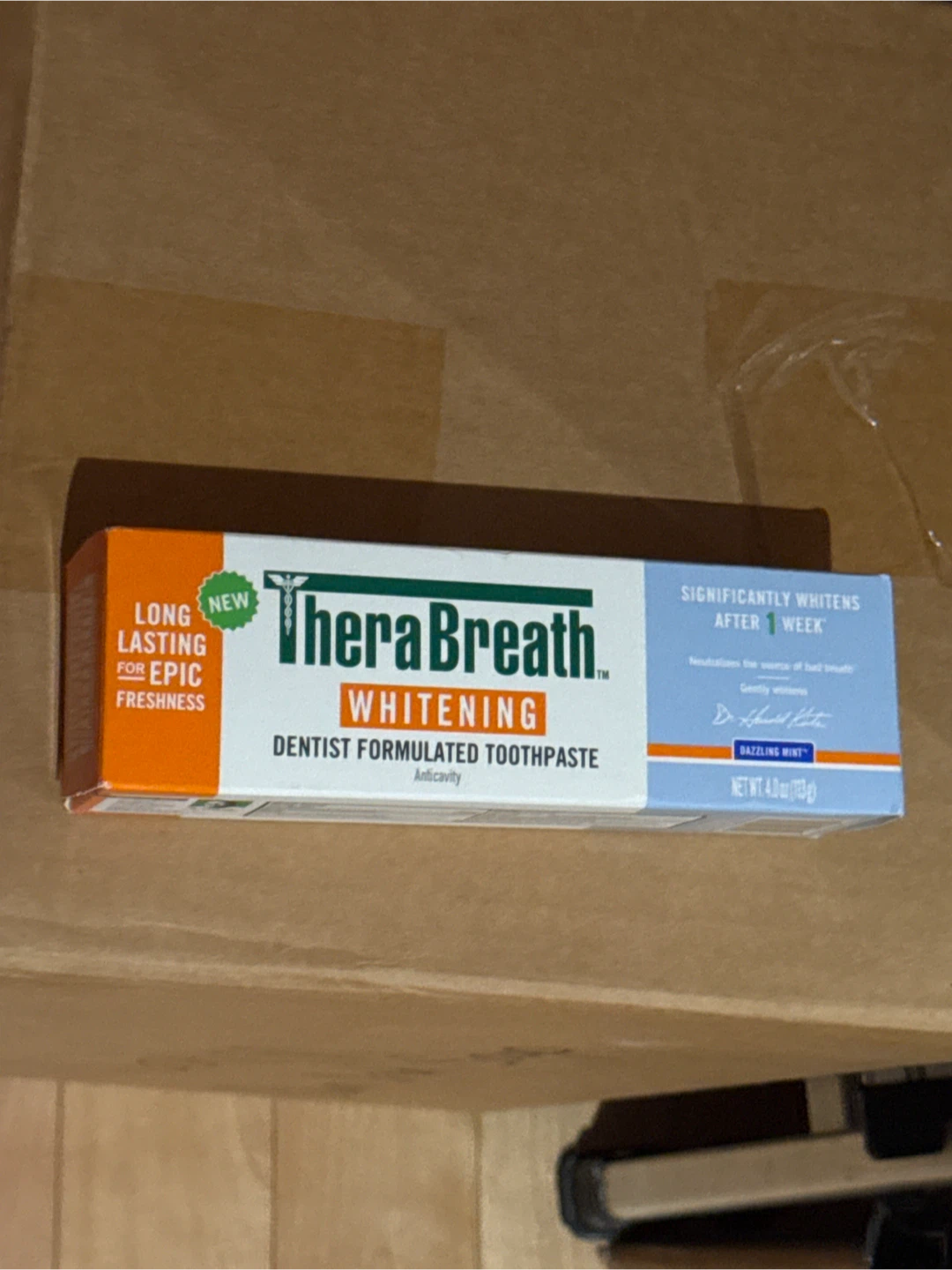 TheraBreath Healthy Gums Toothpaste, Clean Mint - 4 oz - photo 2