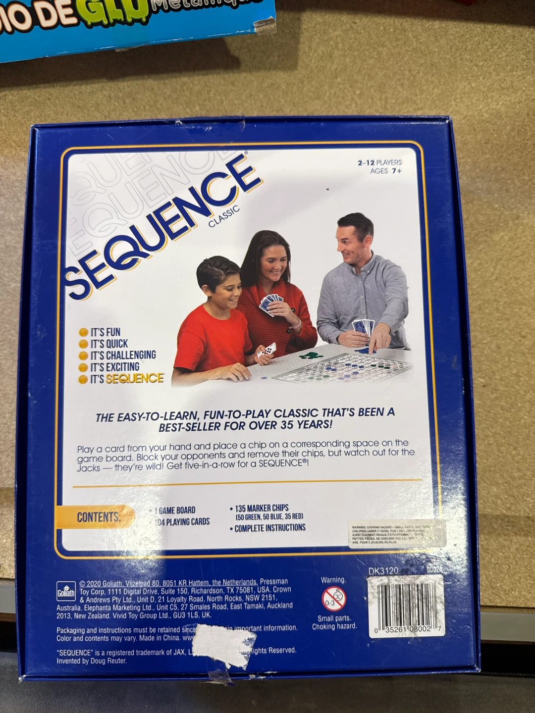 Sequence Classic Board Game - photo 2