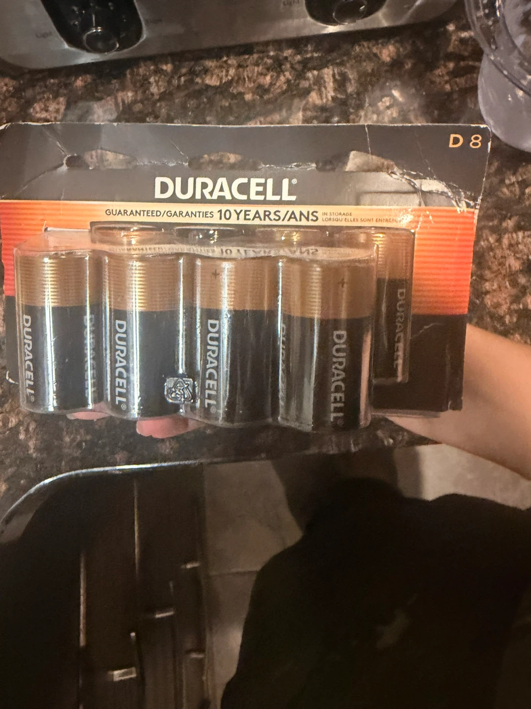 Duracell D Alkaline Batteries - 8 Pack