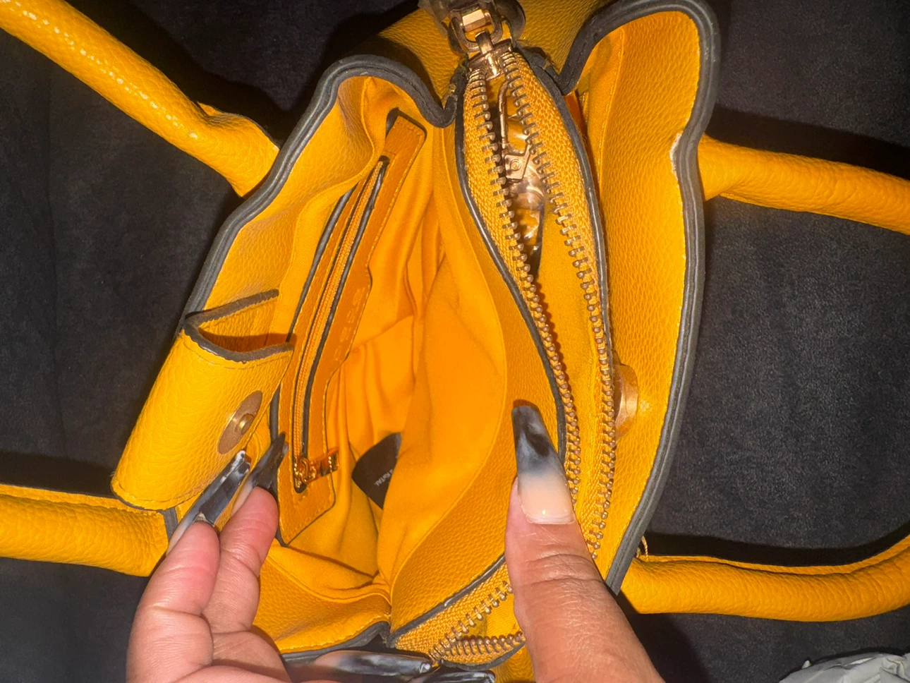 Yellow Bebe Handbag - photo 3