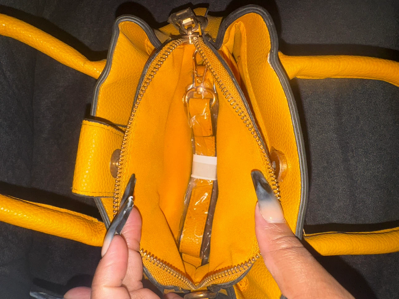 Yellow Bebe Handbag - photo 4