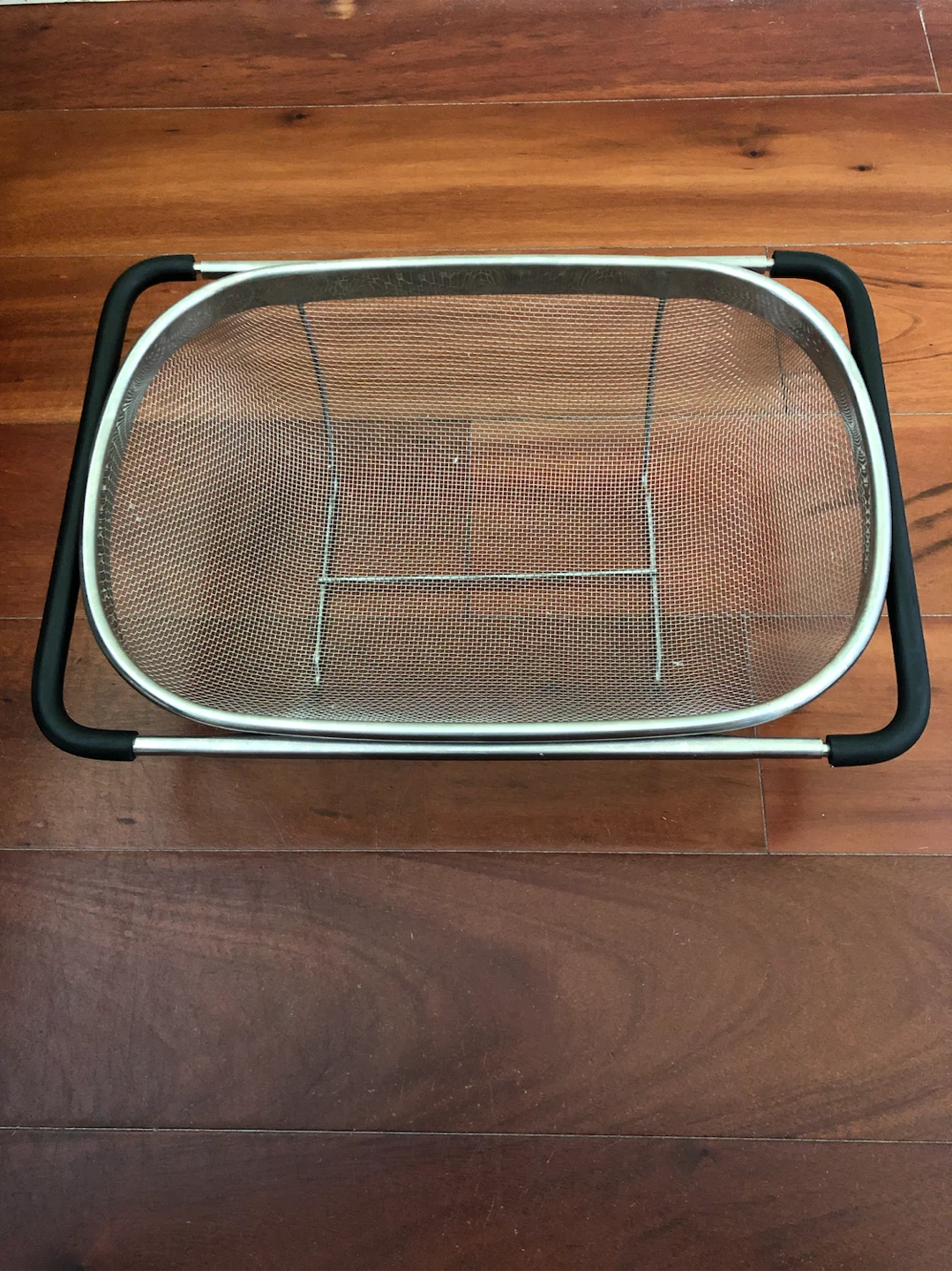 Over-the-Sink Stainless Steel Colander