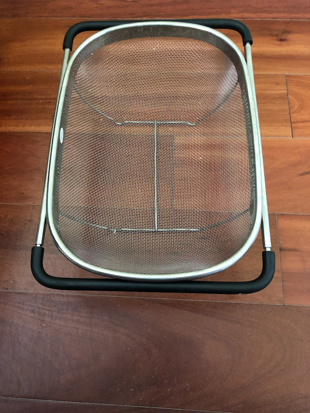 Over-the-Sink Stainless Steel Colander - photo 2