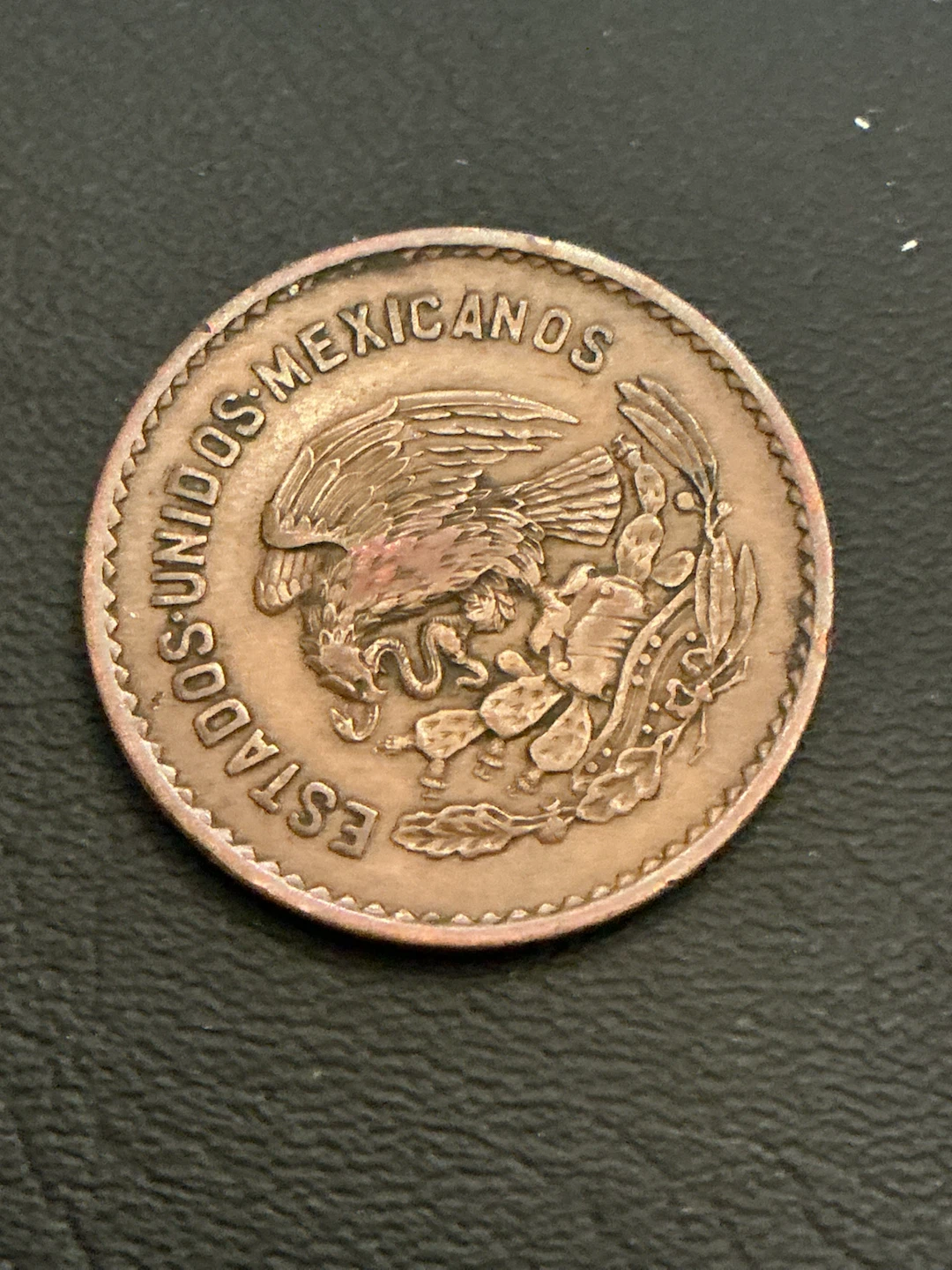 1954 Mexican 5 Centavos Coin