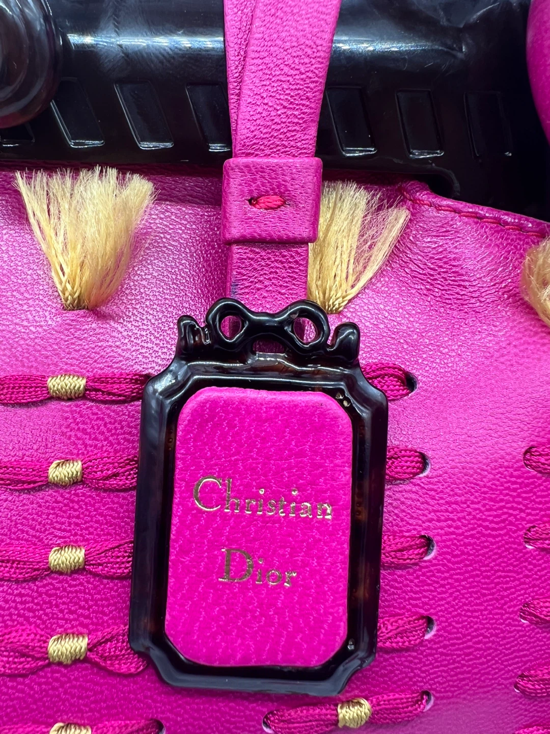Christian Dior John Galliano 2007 Rare Samurai Clutch - photo 3