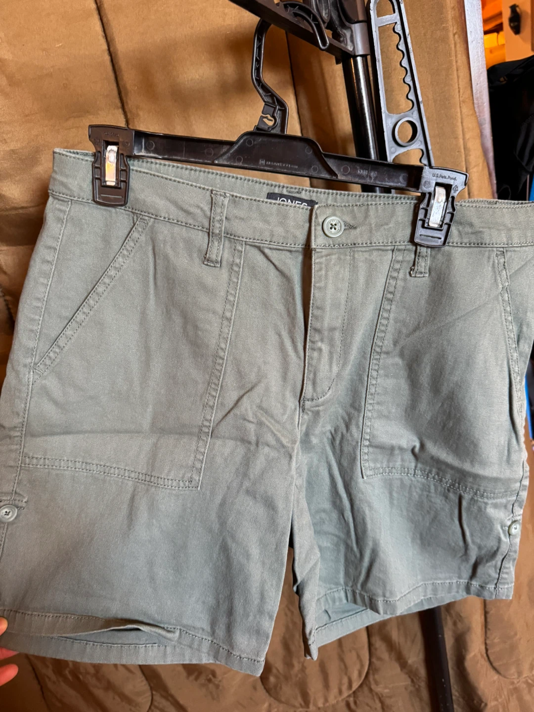Jones New York Olive Green Shorts Size 10 - photo 2