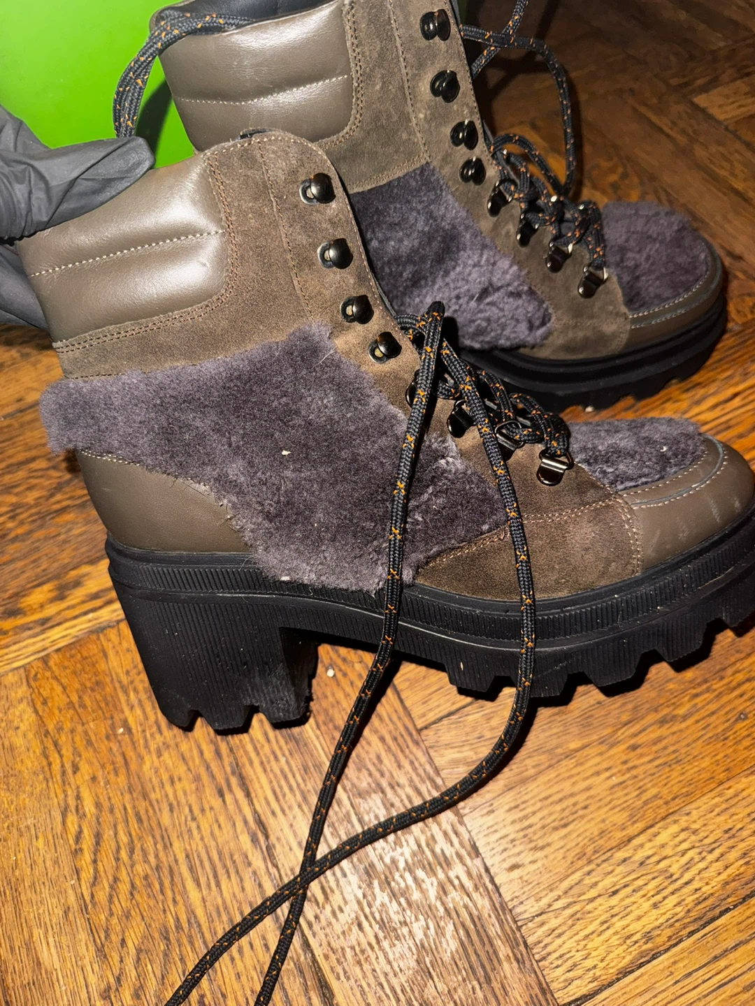 Voile Blanche Fur Lined Boots Size 38 - photo 2