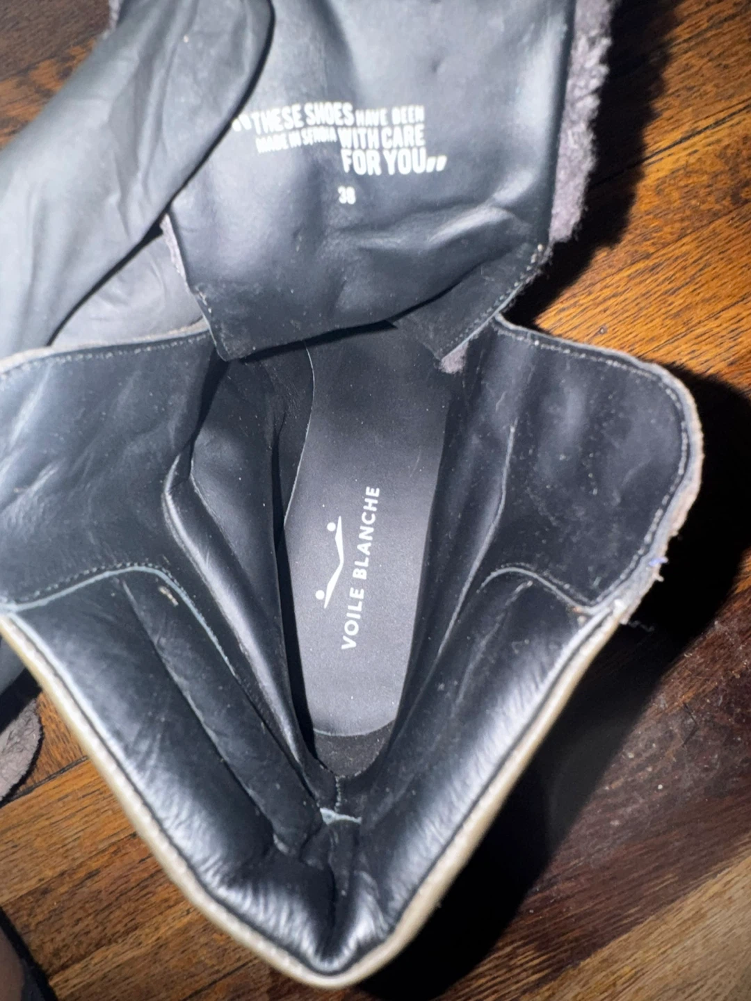 Voile Blanche Fur Lined Boots Size 38 - photo 4