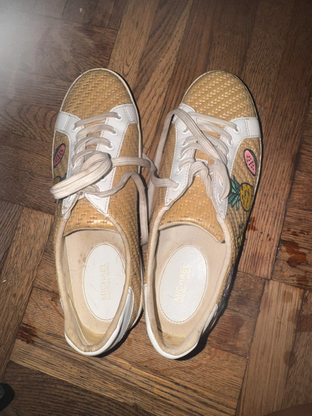 Michael Kors Woven Fruit Sneakers