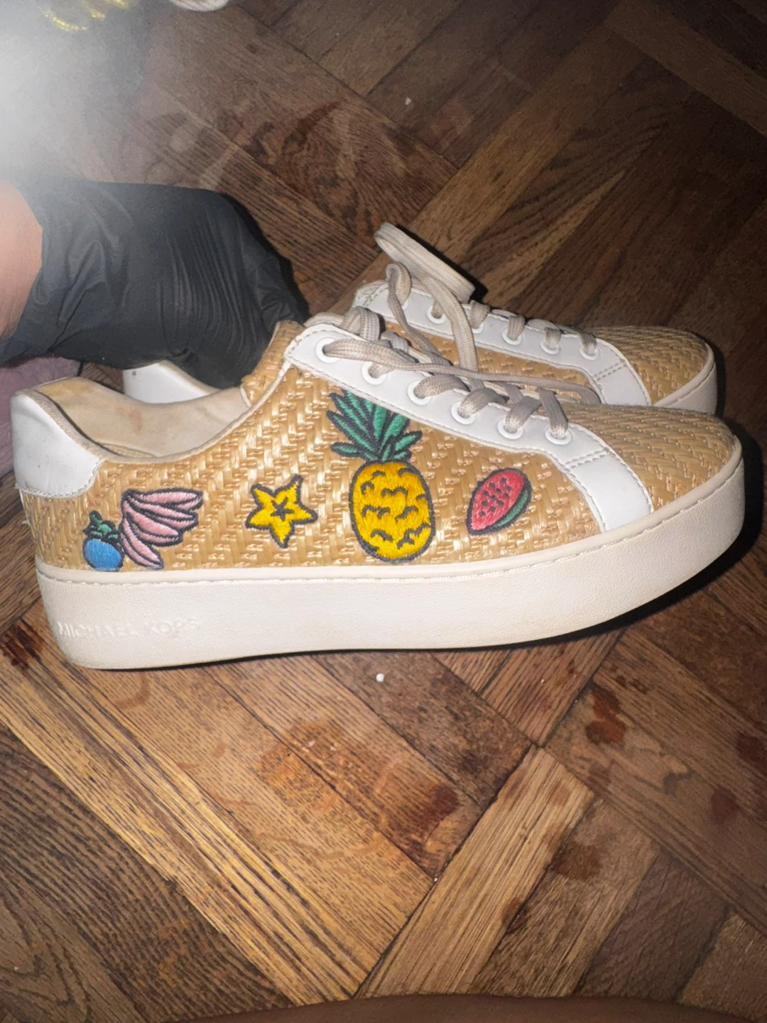 Michael Kors Woven Fruit Sneakers - photo 4