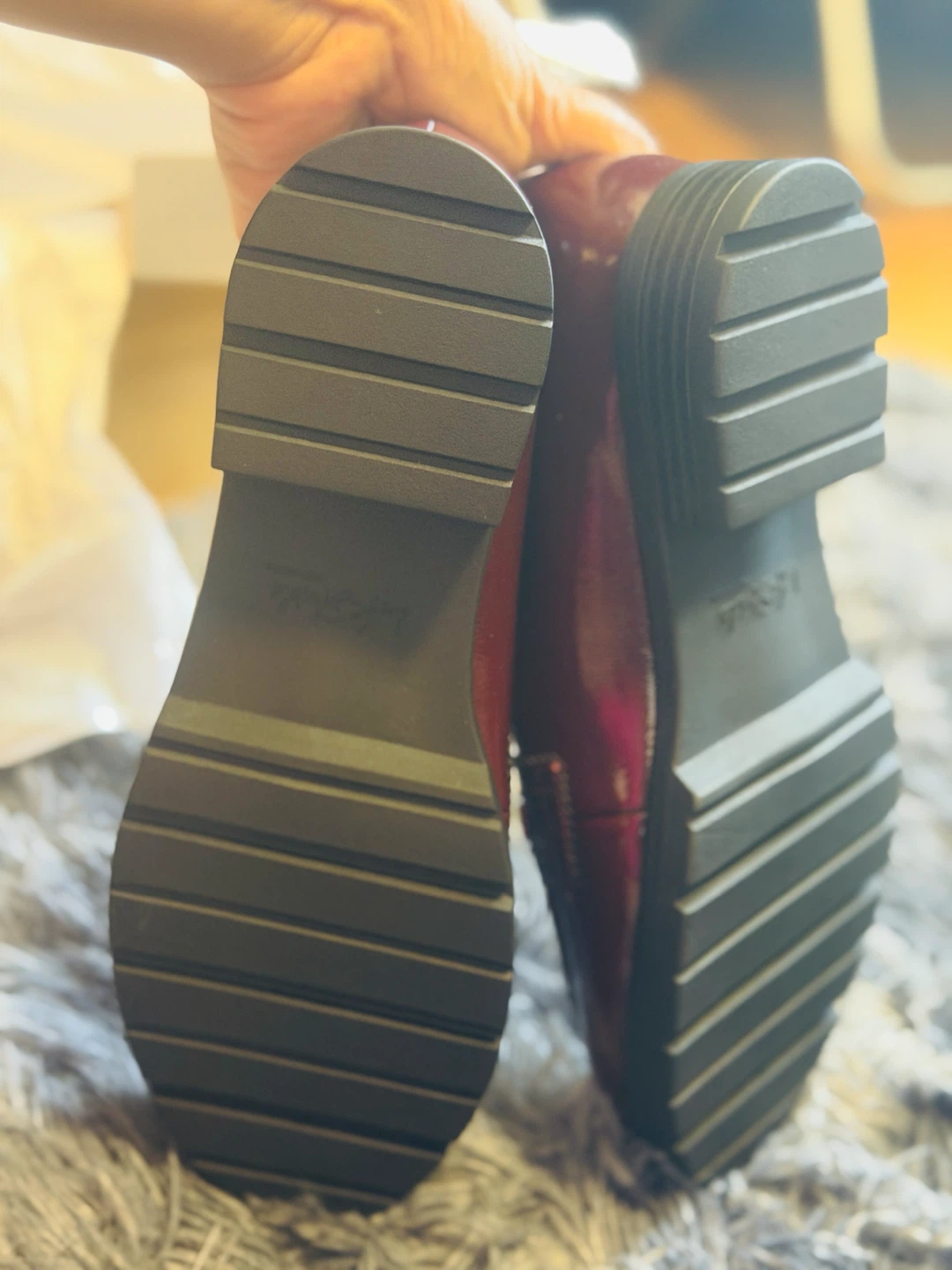 LifeStride Burgundy Patent Loafers - photo 3