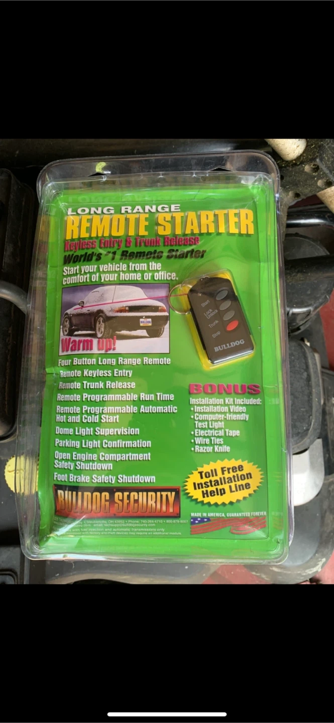 Bulldog security long range remote start & keyless entry kit! - photo 2