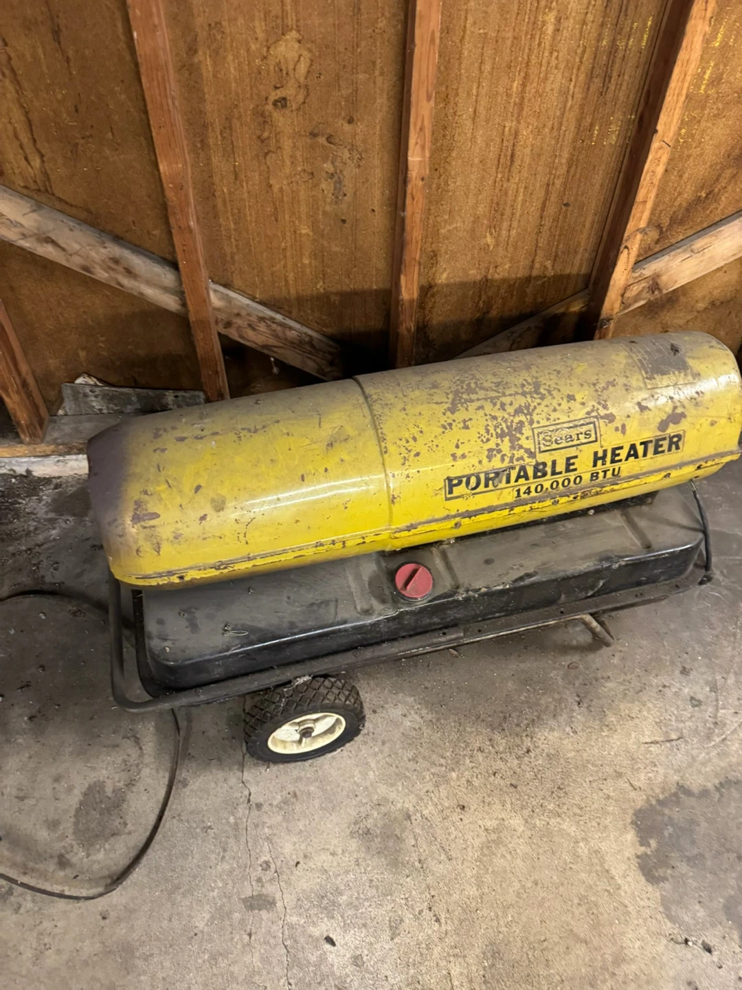 Sears 140,000 BTU Portable Heater