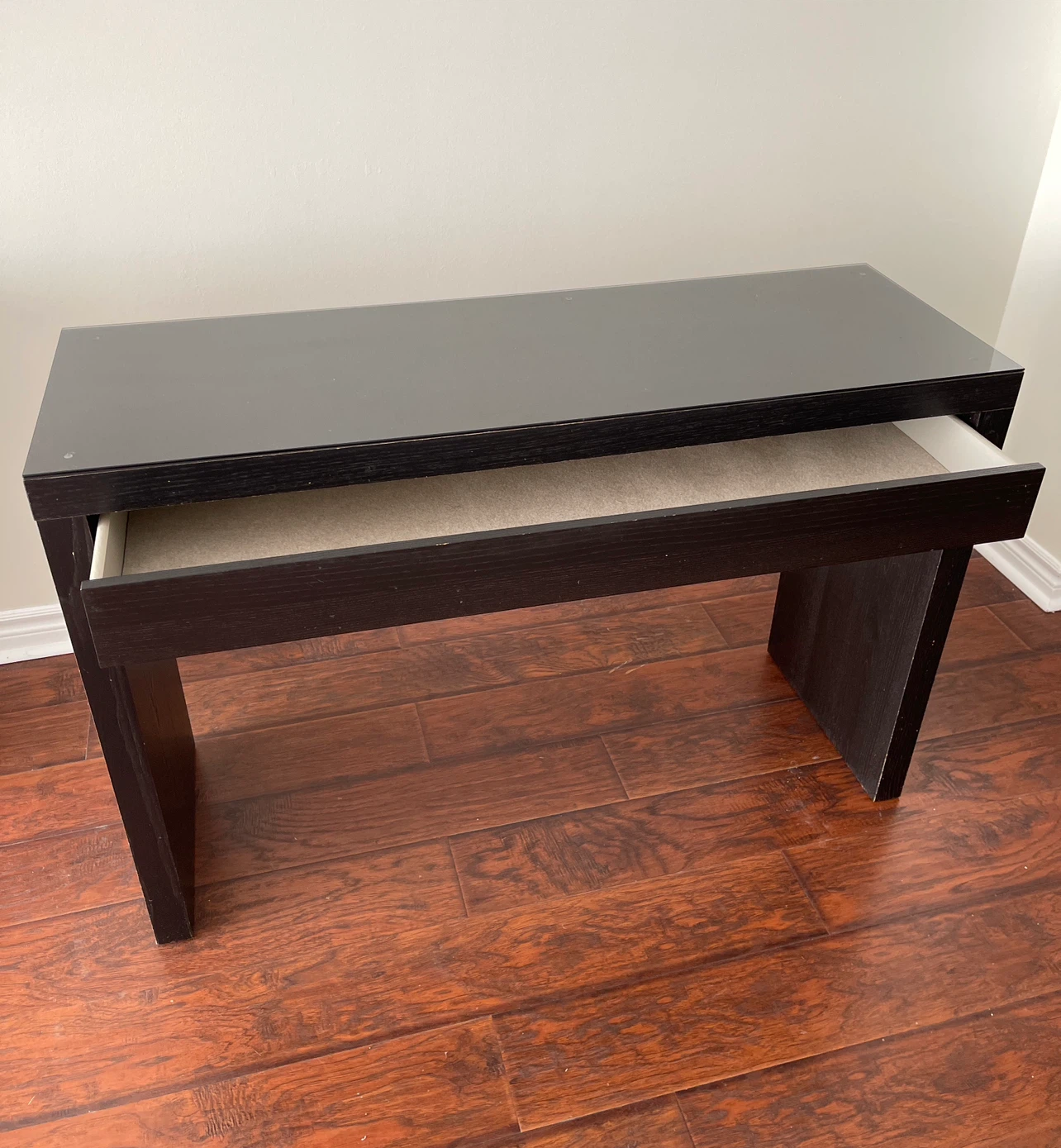 Moving Sale – Black Console / Entry Table - photo 3