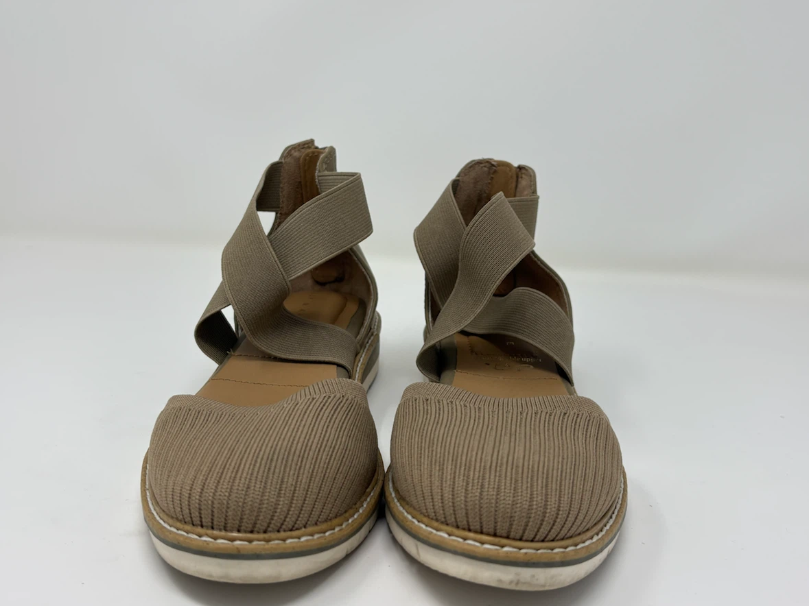 Taupe Knit Sandals - photo 2