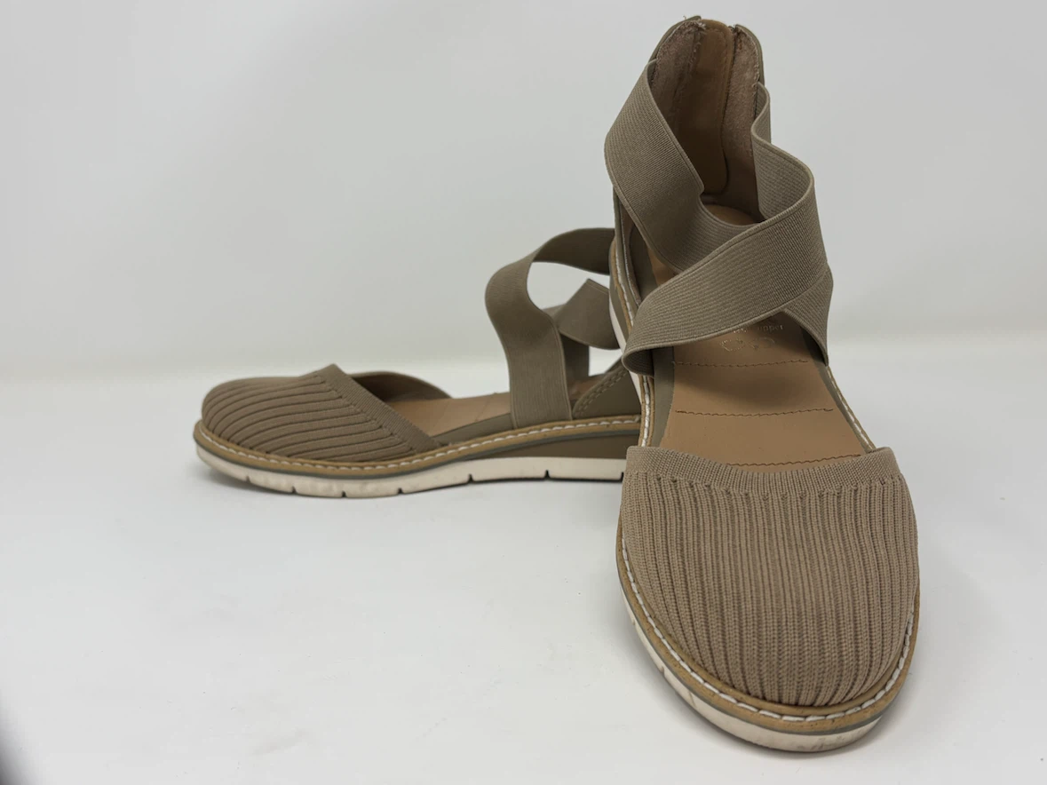 Taupe Knit Sandals - photo 4