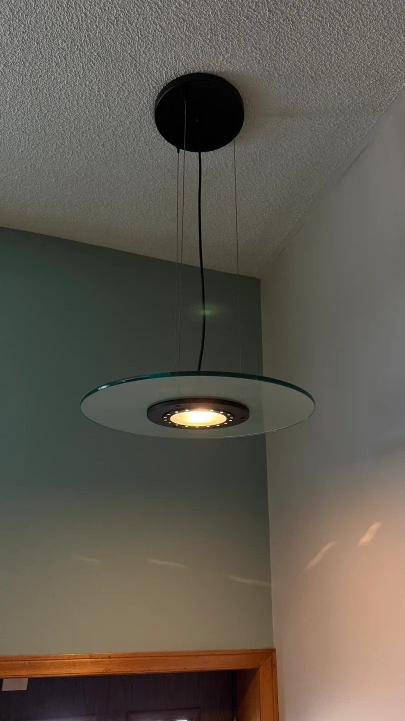 Modern Glass Pendant Light - photo 2