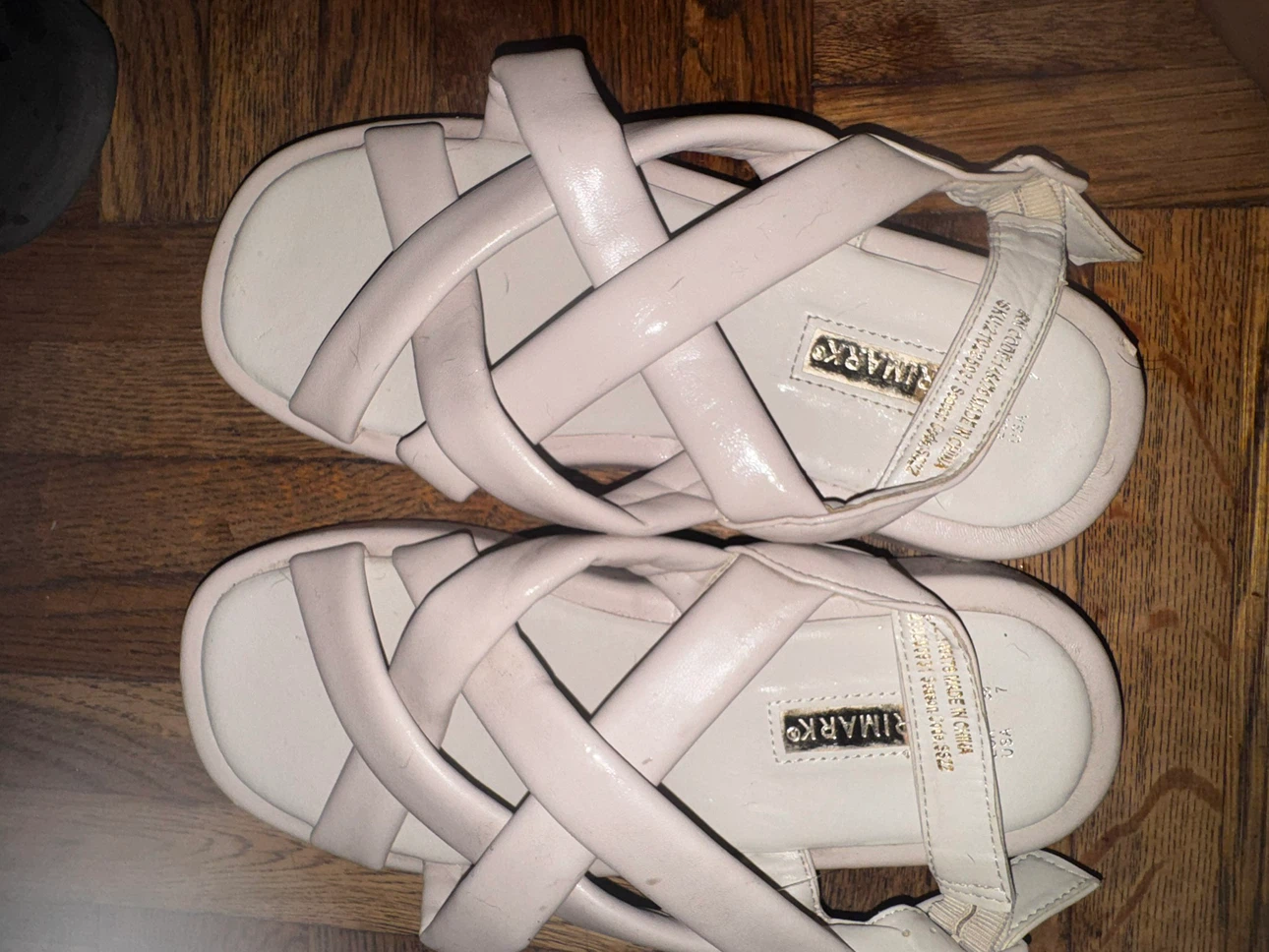 Primark Beige Sandals Size 7
