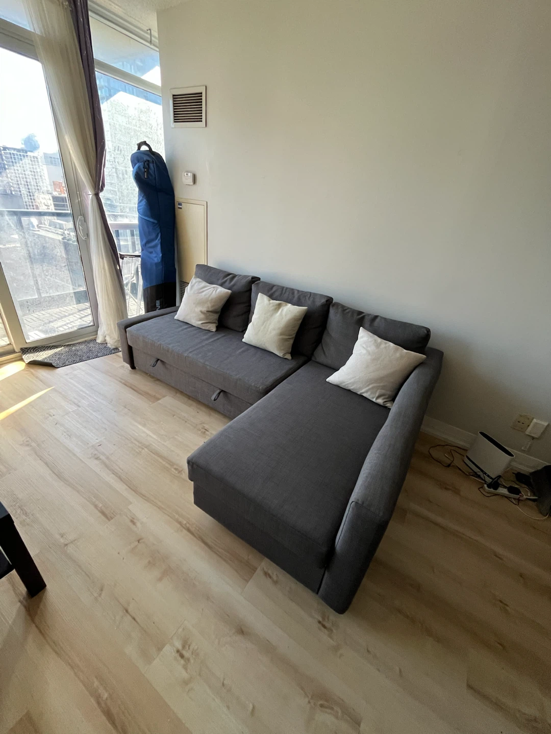 IKEA FRIHETEN Sofa-bed, Storage + EXTRA Cotton Pillows - photo 3