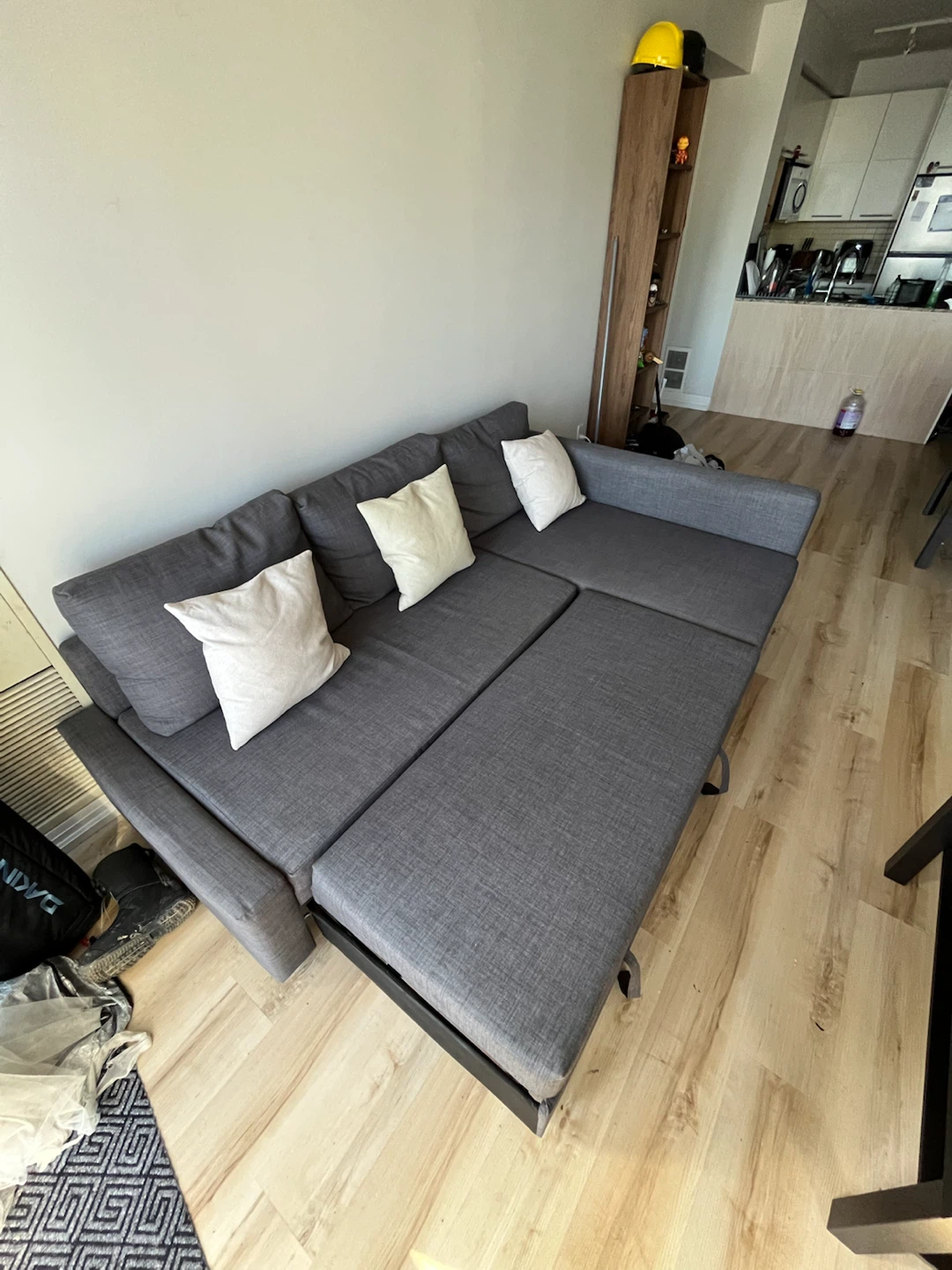 IKEA FRIHETEN Sofa-bed, Storage + EXTRA Cotton Pillows - photo 5