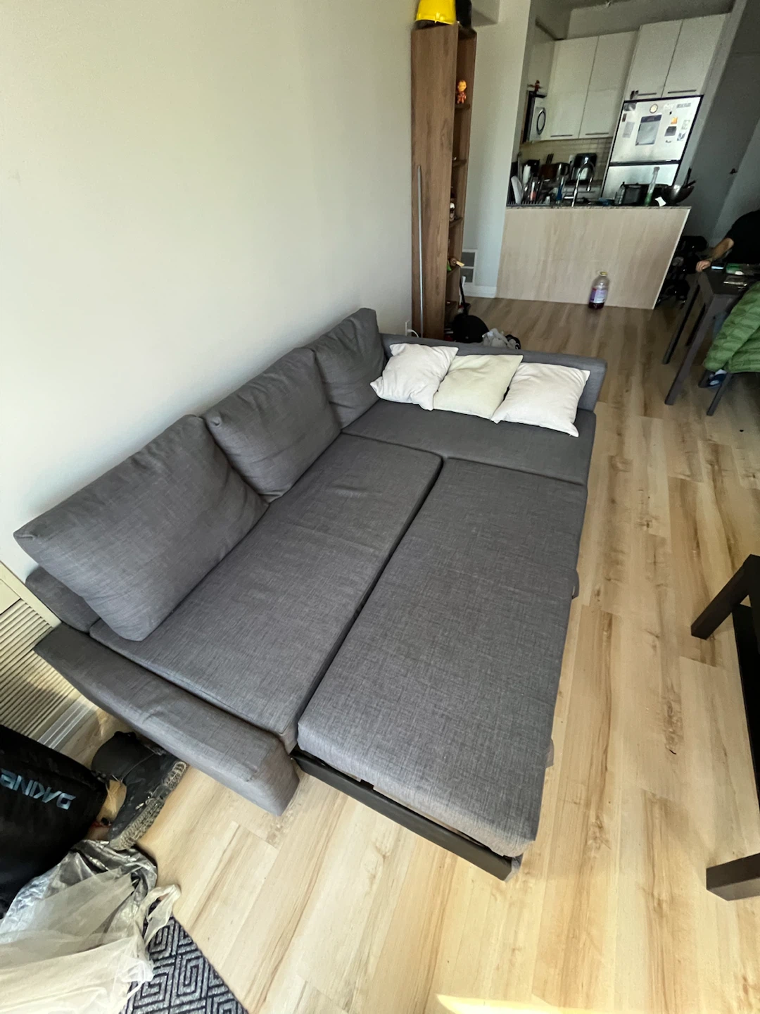 IKEA FRIHETEN Sofa-bed, Storage + EXTRA Cotton Pillows - photo 5