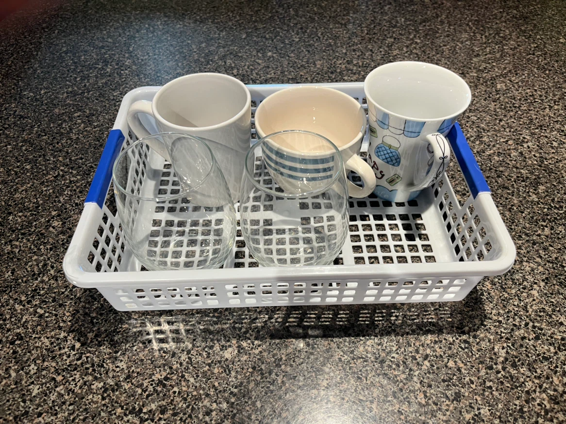 Assorted glasses and mugs