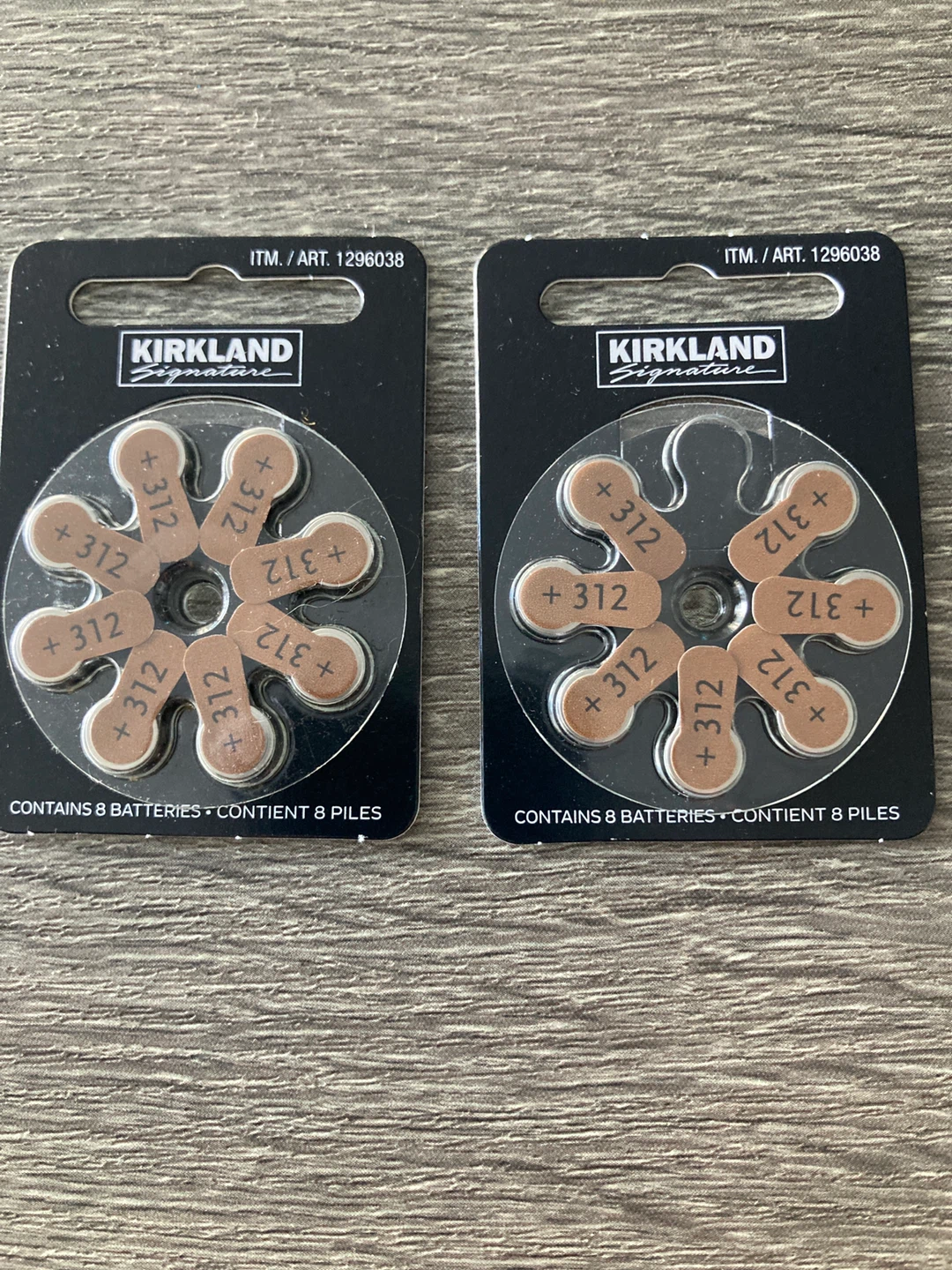 Kirkland Signature Size 312 Hearing Aid Batteries (16 Pack)