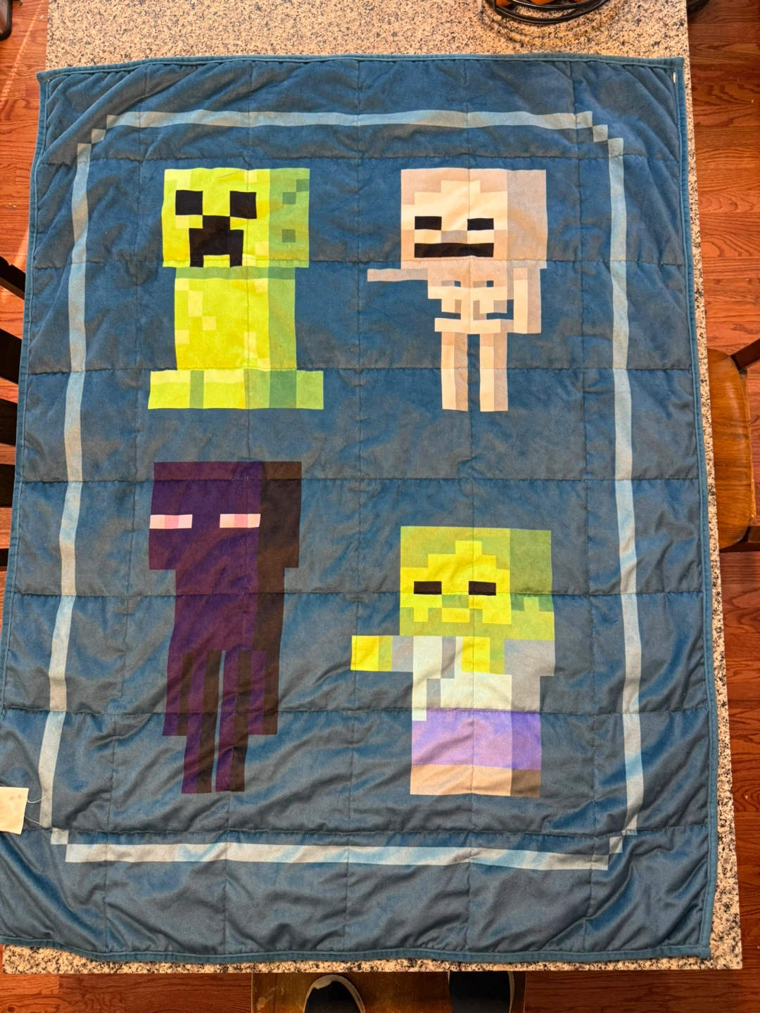 Minecraft Weighted Blanket