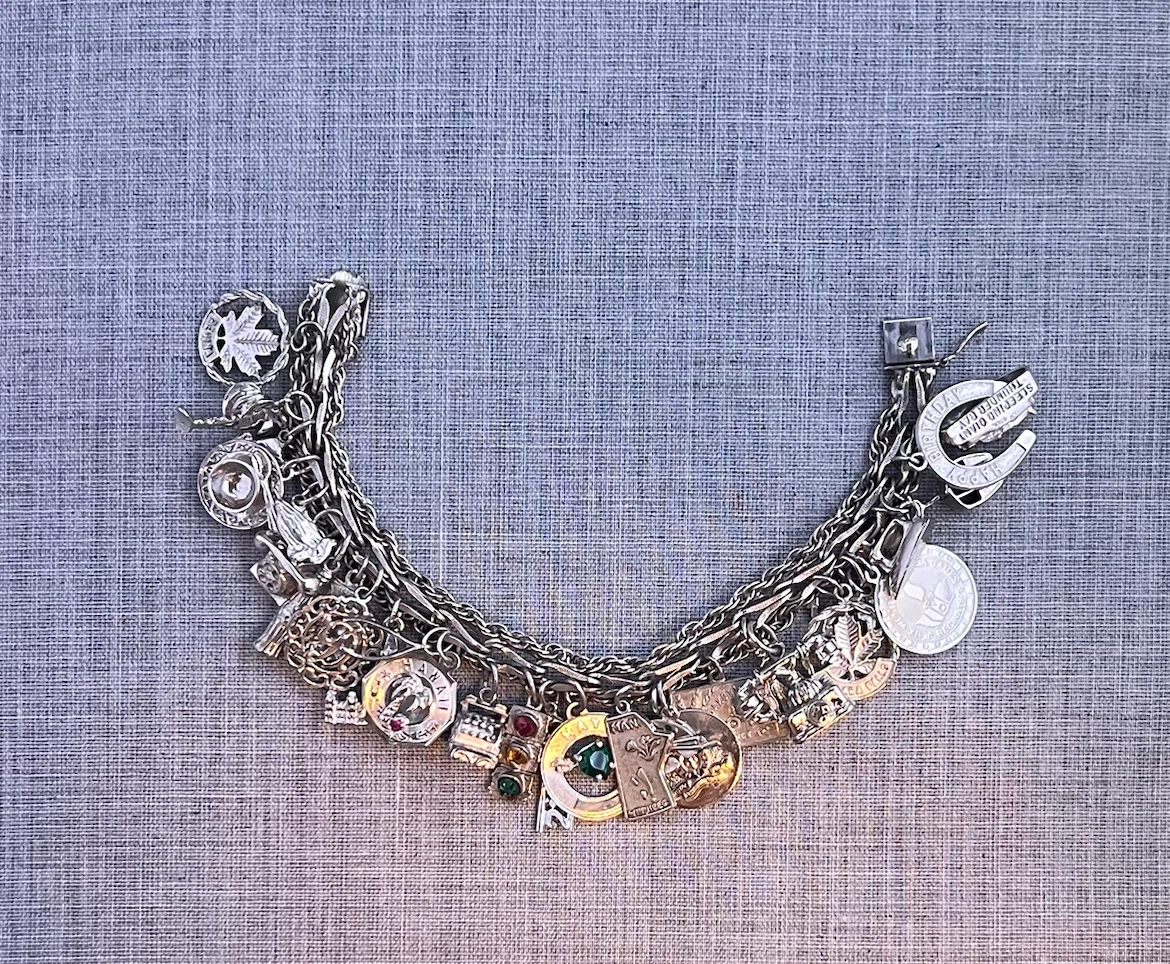 Vintage Sterling Charm Bracelet