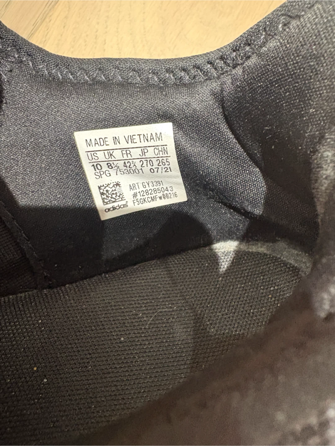 Adidas Running Shoes Black Size 10 - photo 4