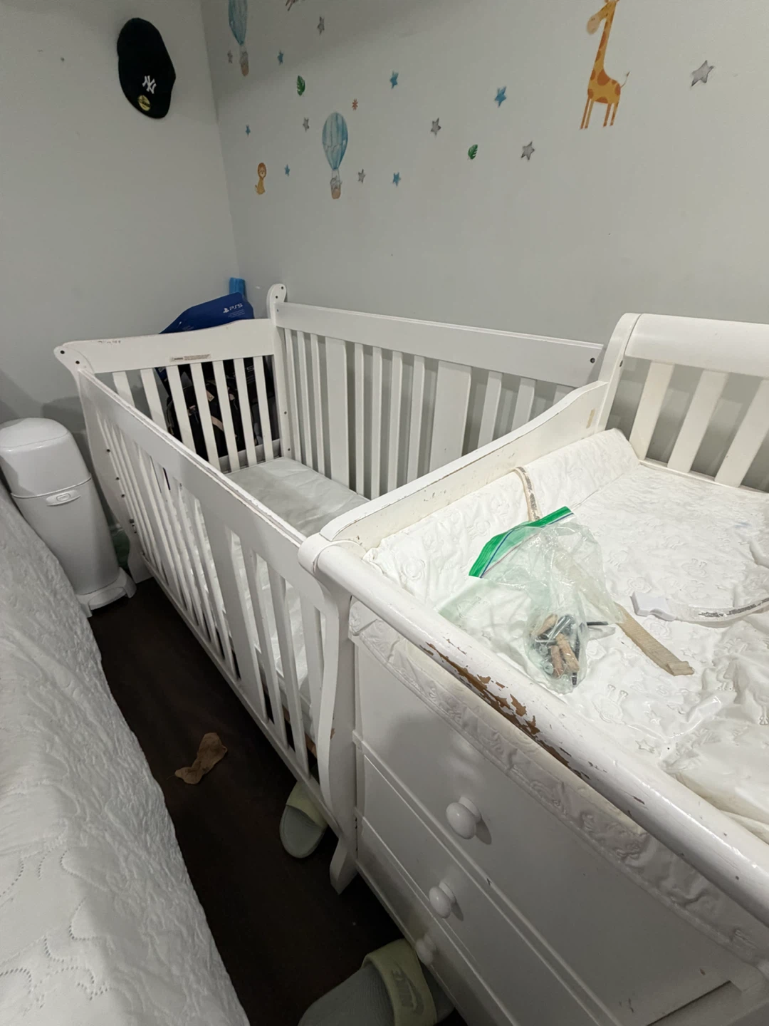 MOVING OUT !! Baby Crib and Change Table