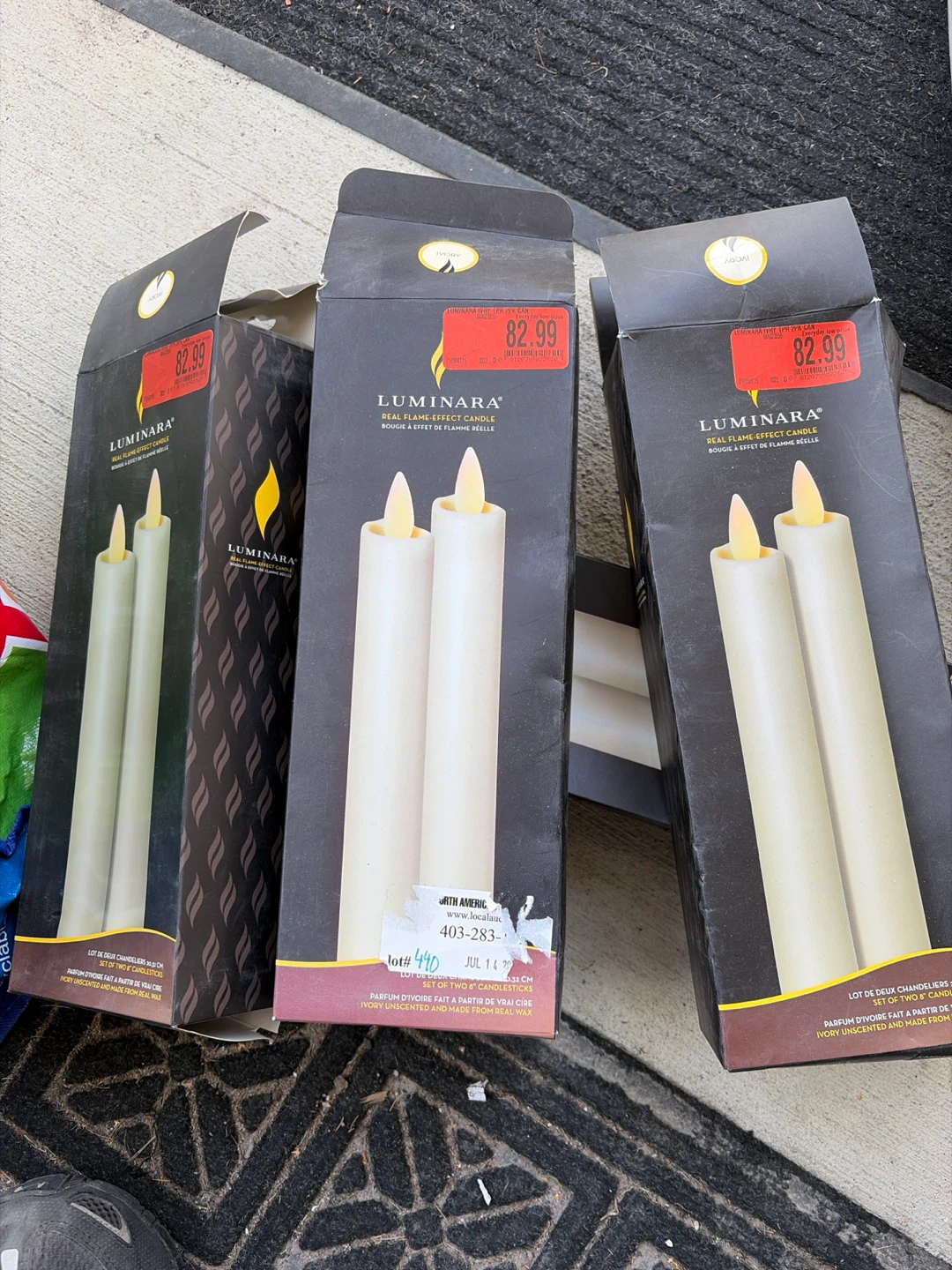 Luminara Real Flame-Effect Candles (Set of 2)