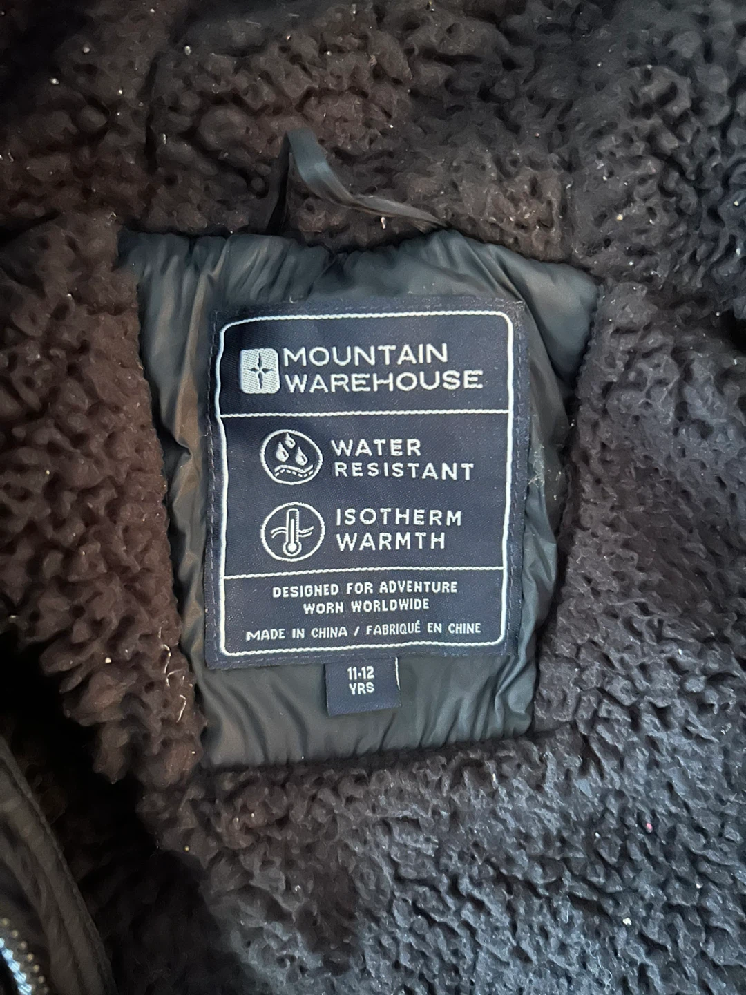 Mountain Warehouse Kids Hooded Jacket - Black - photo 3