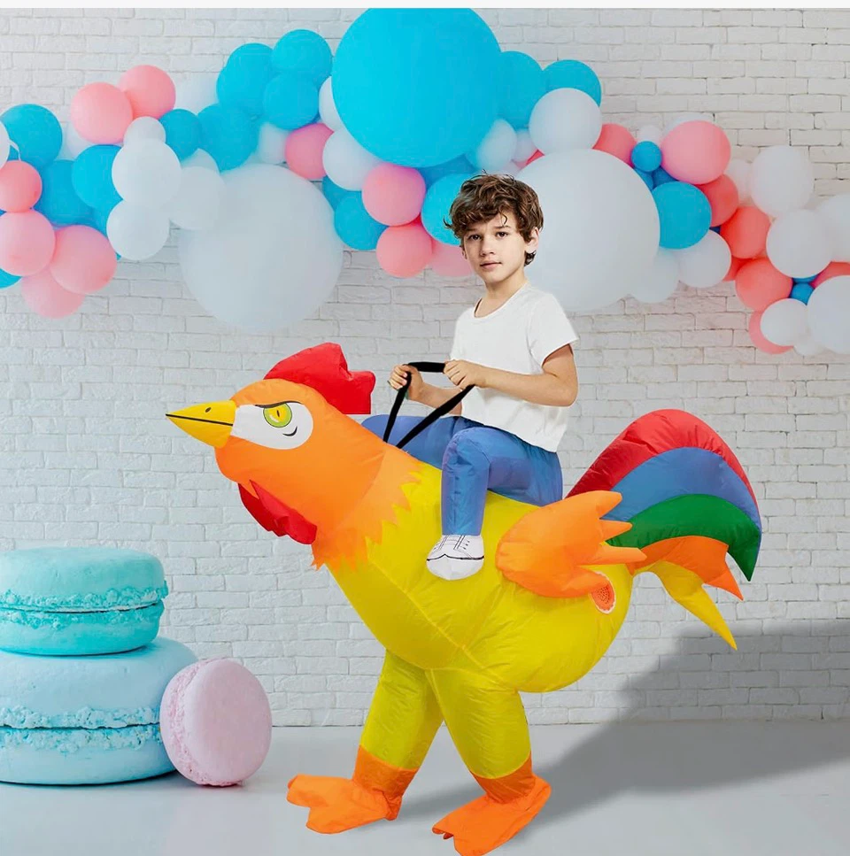 Kids Inflatable Rooster Costume - photo 5