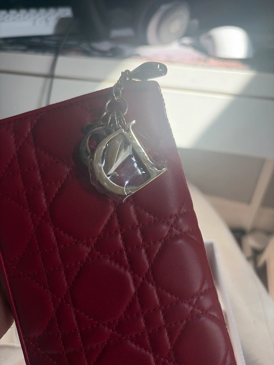 Christian Dior Cannage Zip-Around Wallet - photo 3