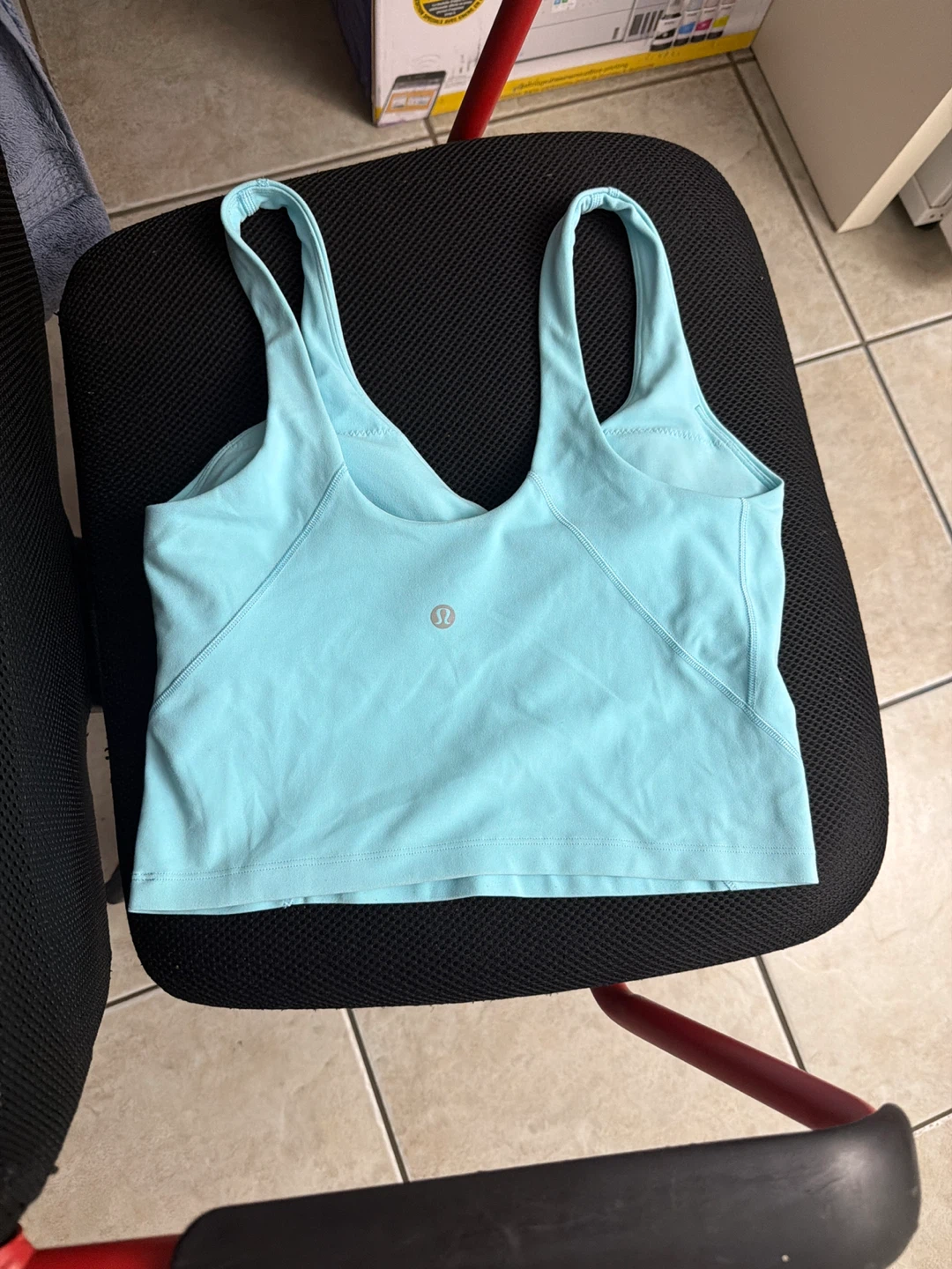 Lululemon Light Blue Crop Tank Top - photo 2
