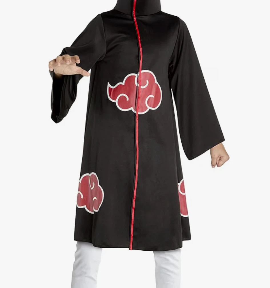 Naruto Akatsuki Cloak/Accessories XXS,XS,S,M,L