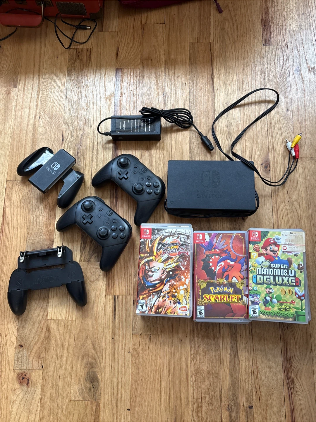 Nintendo Switch Console Bundle with Games and Controllers