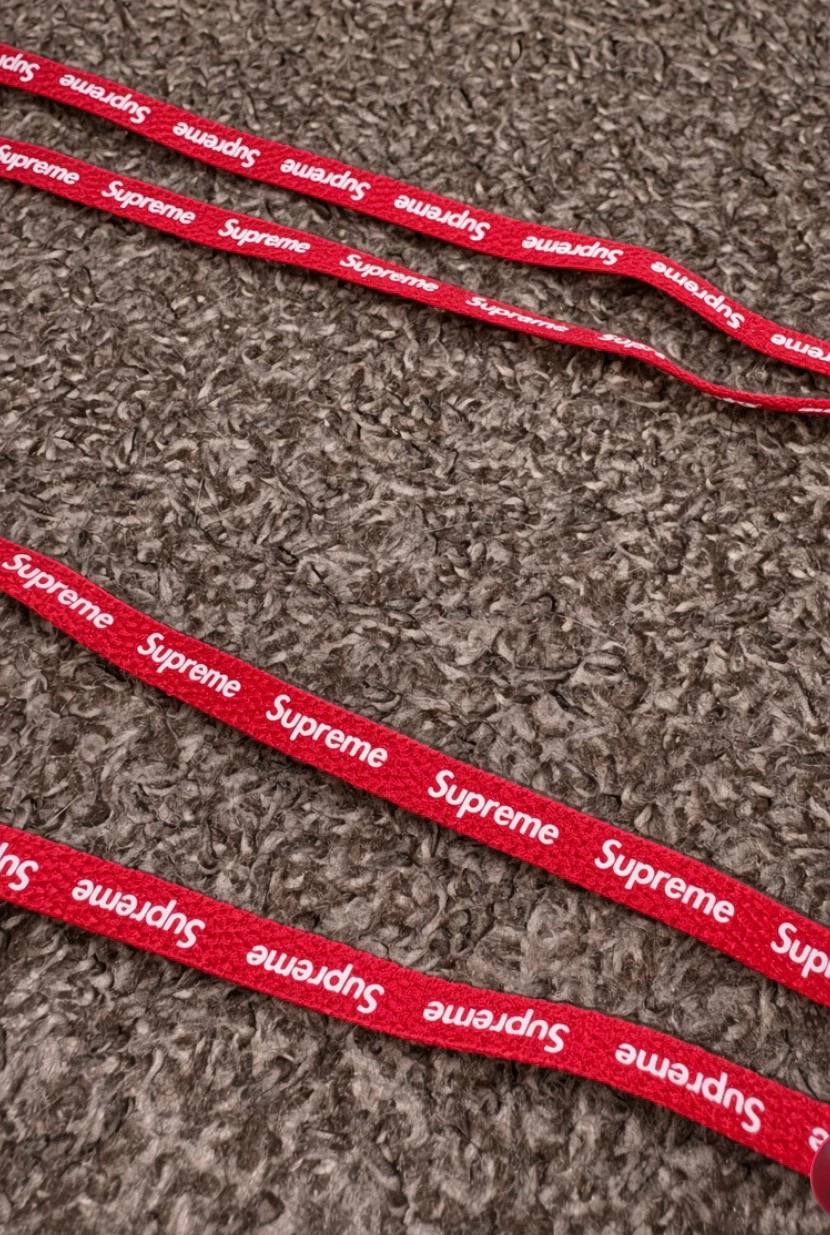 Supreme Red Shoelaces - photo 4