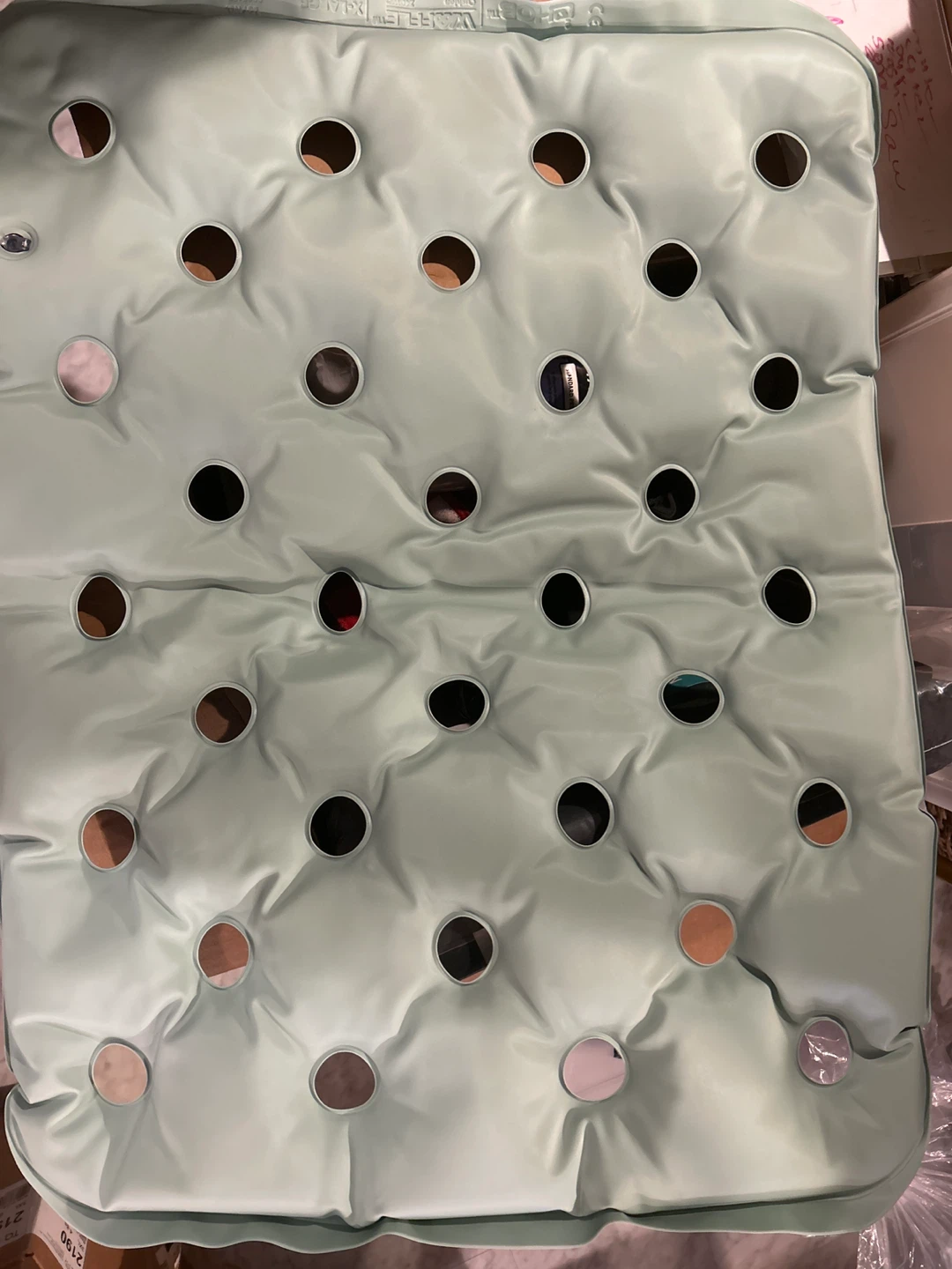 Waffle bariatric cushion
