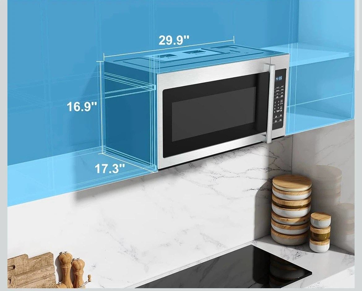 Brand new- Over the range Galanz microwave - photo 2