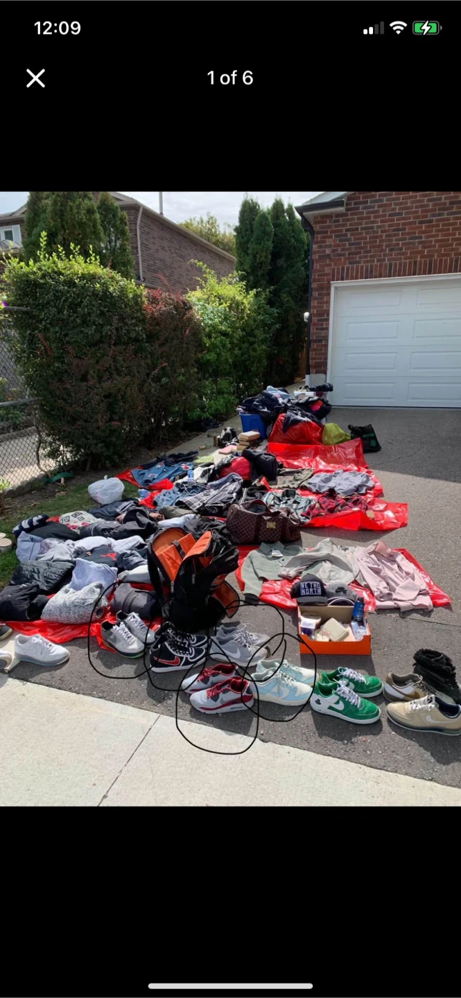 Assorted Clothing and Footwear Sale