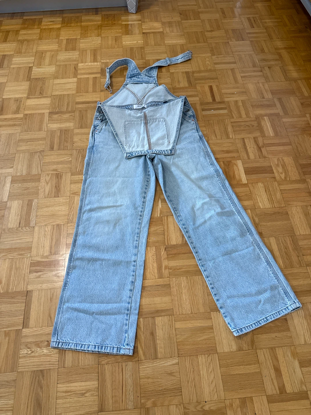 Ardene Light Wash Denim Overalls