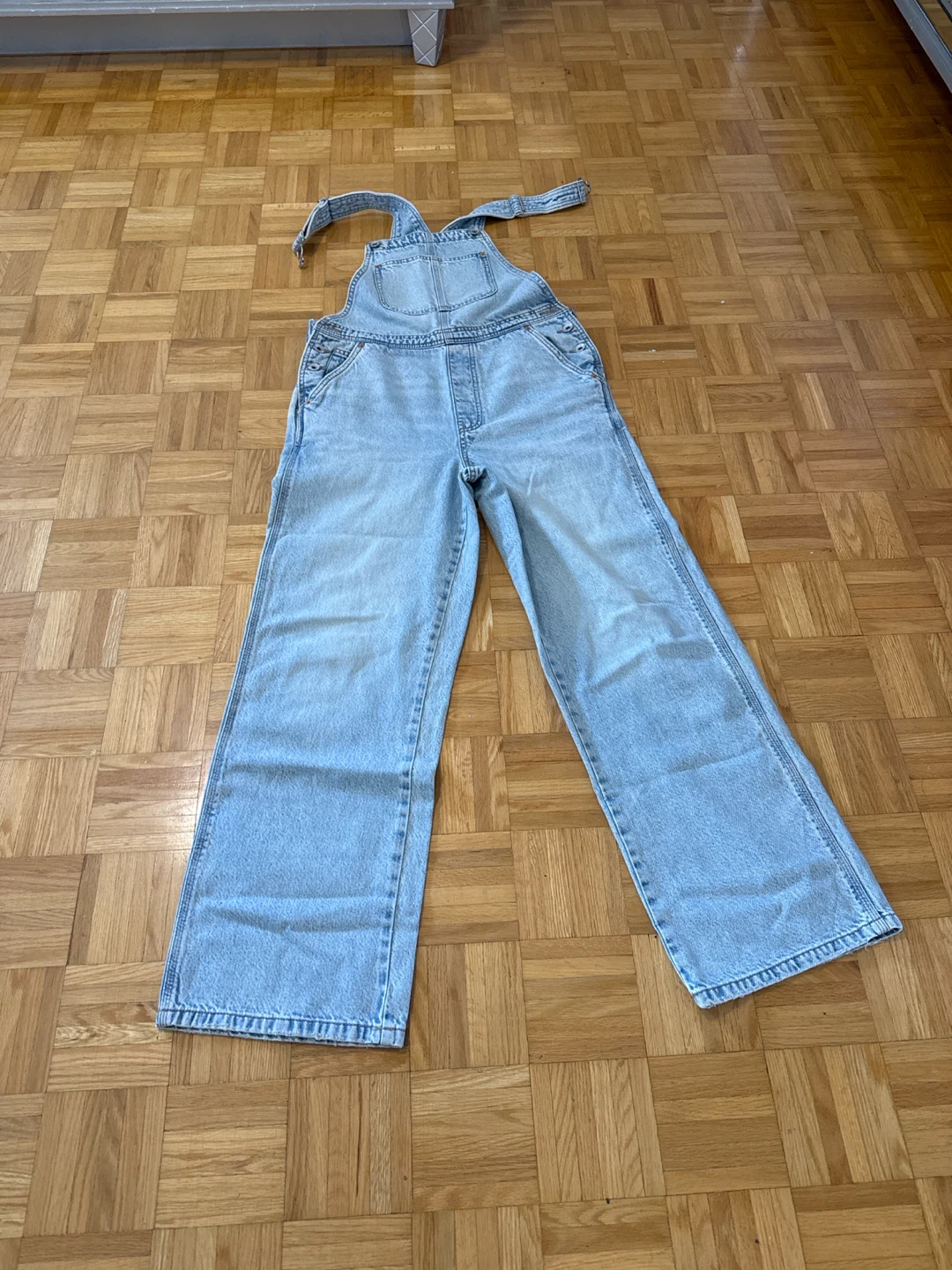 Ardene Light Wash Denim Overalls - photo 3