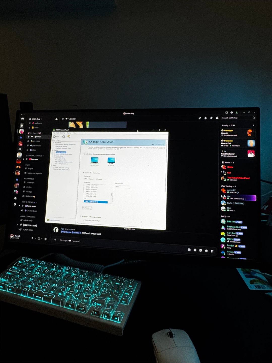 RTX 4070 12GB GAMING PC SET UP - photo 2